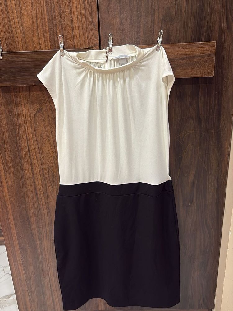 Chic Two-Tone Dress