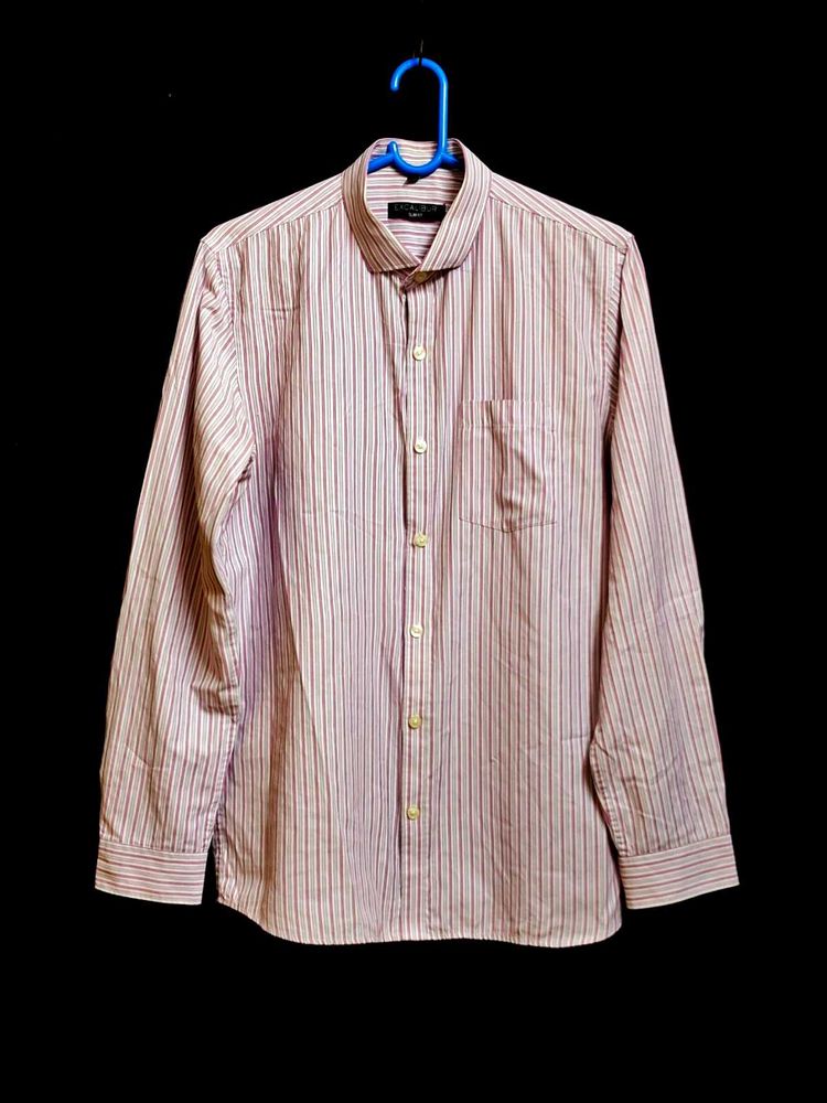🧑‍💼 Excalibur | Slim Fit Stripped Shirt