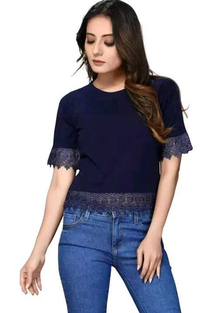 Stylish black Lace Top