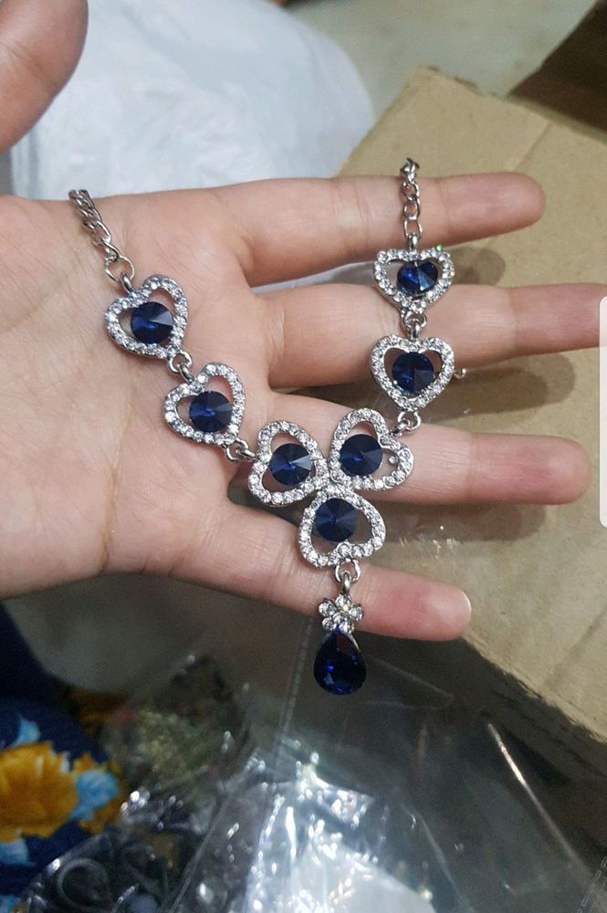Women&#39;s Fashion Crystal Mesmerizing Necklace Set f