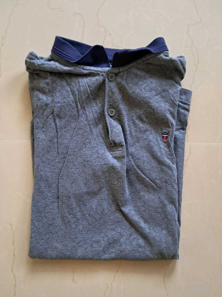 Men&#39;s Grey Polo Shirt