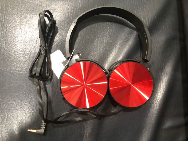 Red Over-Ear Headphones