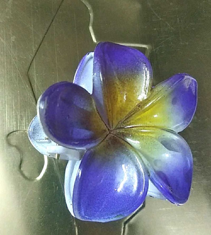 Floral Flower Hair Clip Accessory