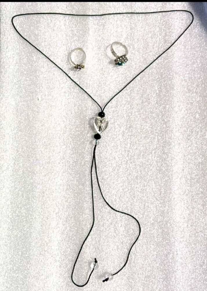Jewellery Set with Rings