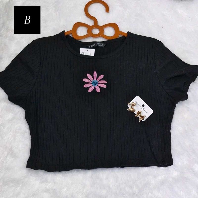 Shein Crop T-shirt