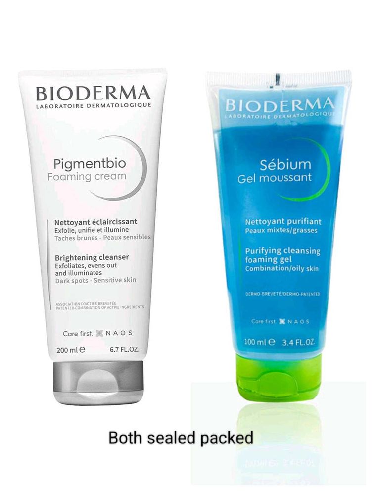 Bioderma Pigmentbio &amp; Sebium Cleansers Combo