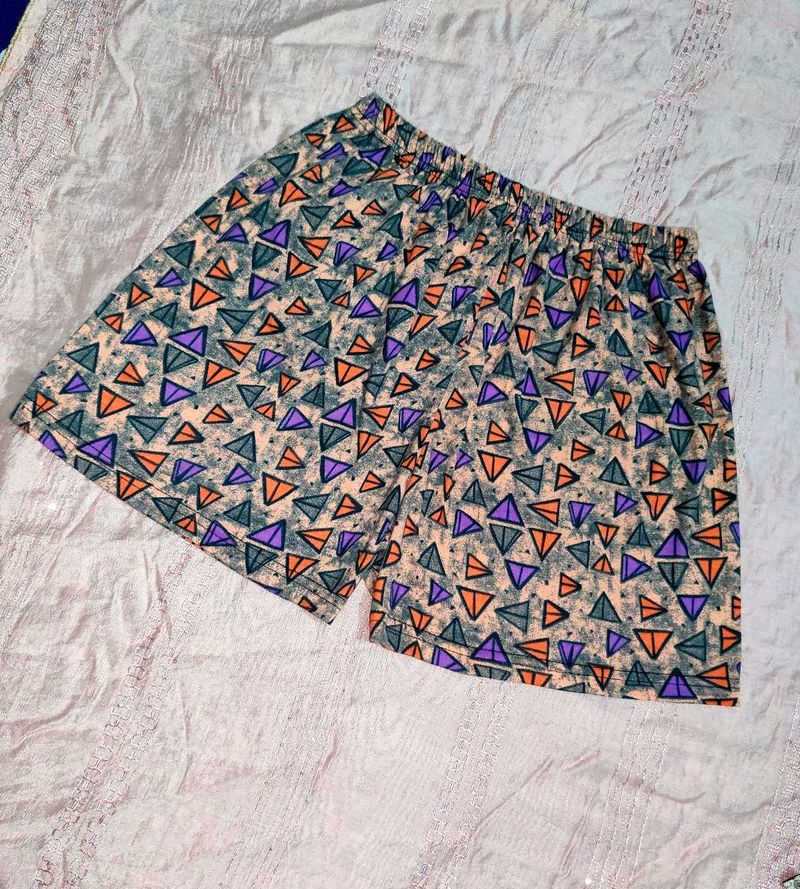 Coral 🪸 Shorts Printed Soft