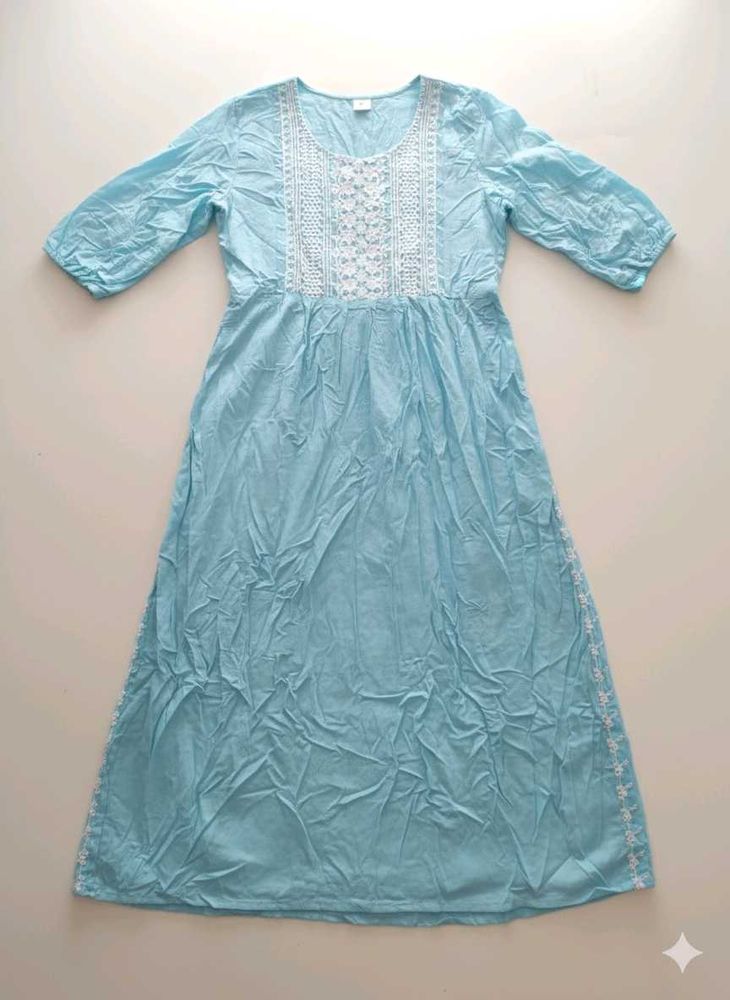 Light Blue Maxi Dress