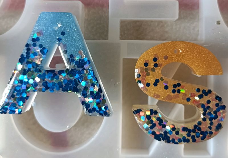 Coustomarized Alphabet Keychain
