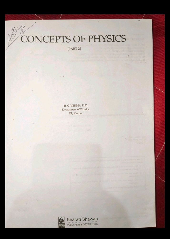 HC VERMA PART Vol 2
