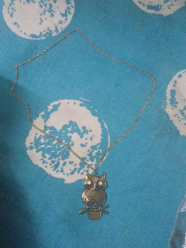 Vintage Owl Pendant Necklace – Quirky &amp; Stylish