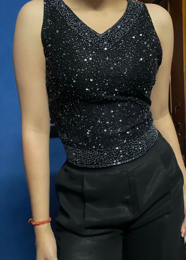 Pretty Sparkly Co-ord Set For Women