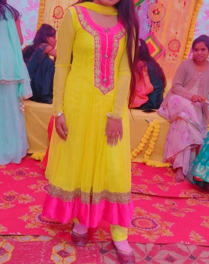 Anarkali Suit With Dupatta