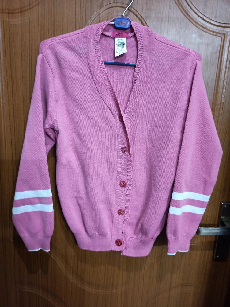 Lucky Charm Pink Cardigan