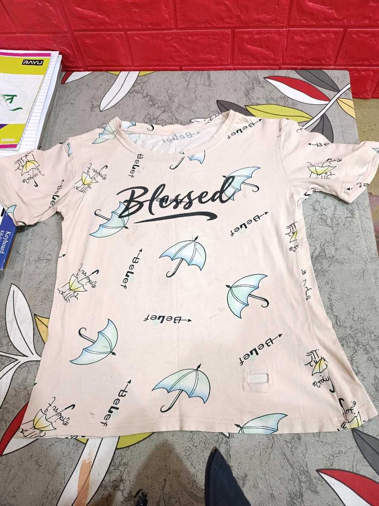 Peach Colour Top