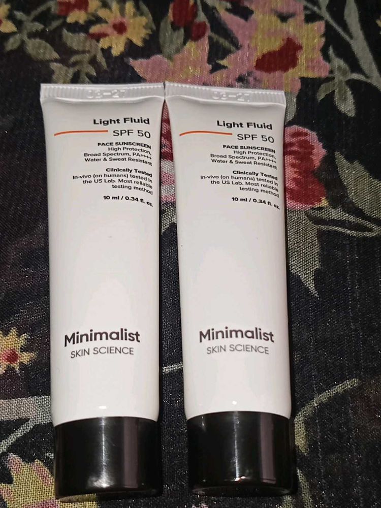 Minimalist SPF 50 Sunscreen (Pack Of 2)