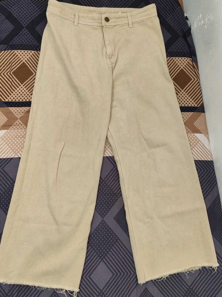High Waisted Wide Leg Jeans