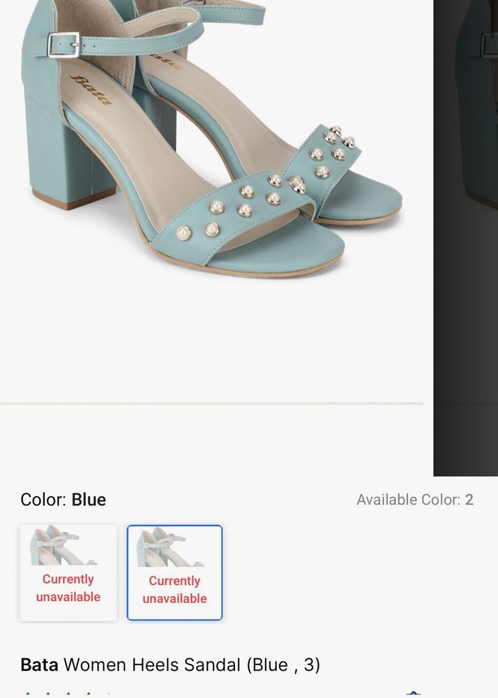 Bata Heels Sandal
