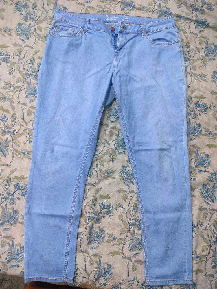 Skinny Denim Jeans (Ice Blue)💙