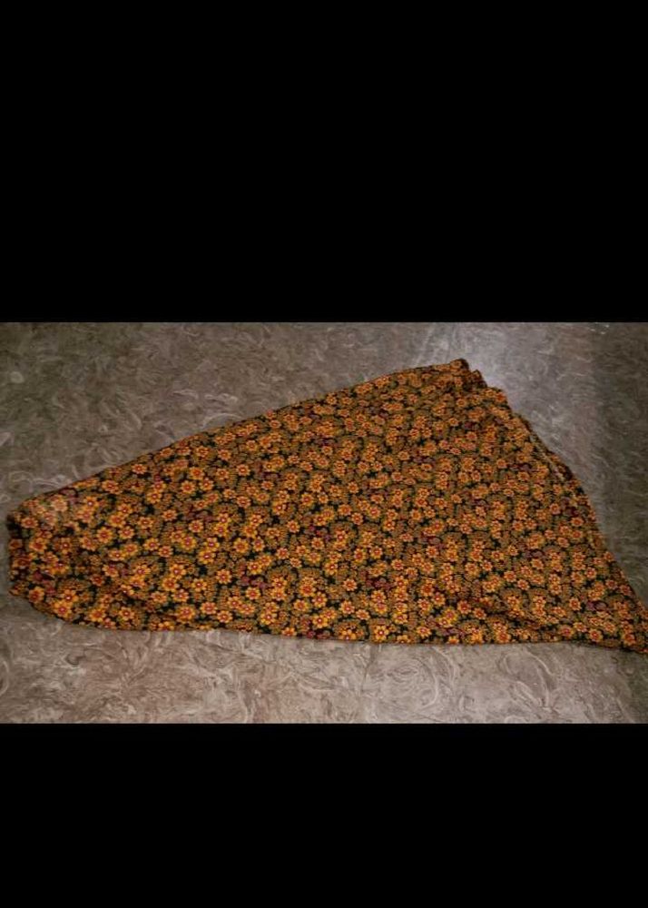 Floral Print Ethnic Plazo