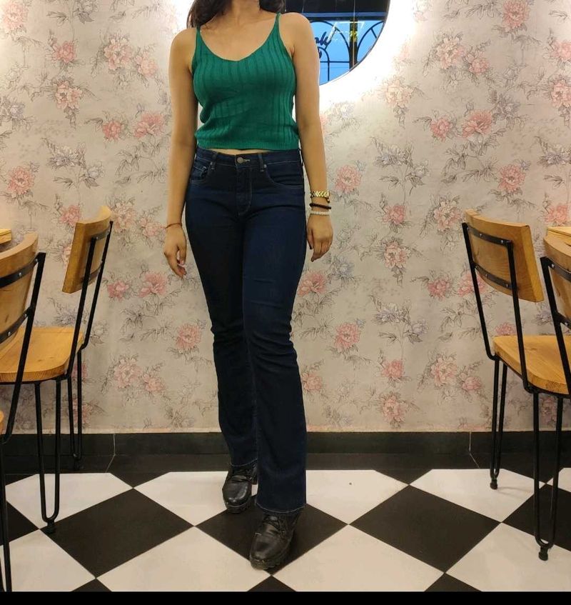 Dark Wash Denim Jeans