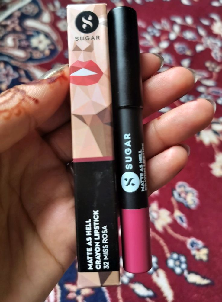 Sugar Matte As Hell Crayon Lipstick 32 Miss Rosa