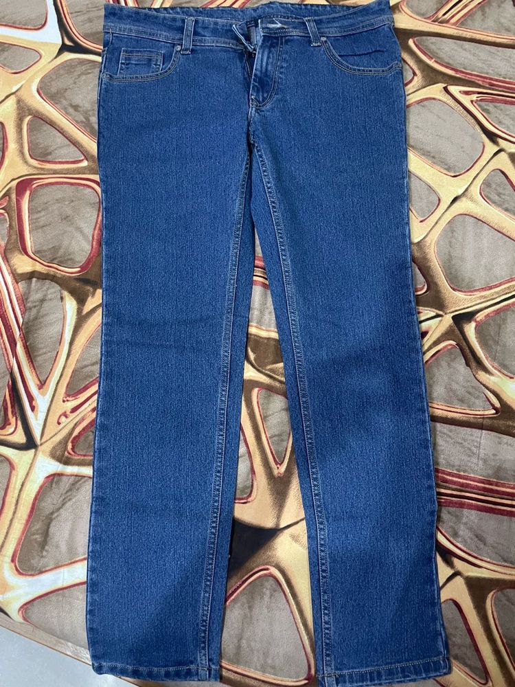 Unworn Slim Fit Blue Jeans – Size 30 (76 cm Waist)