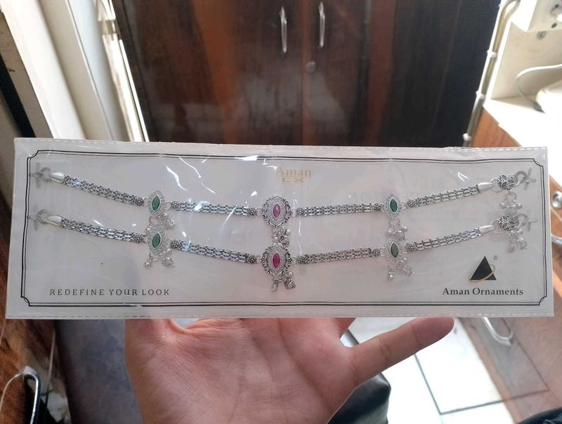 Ladies Payal Pure Silver