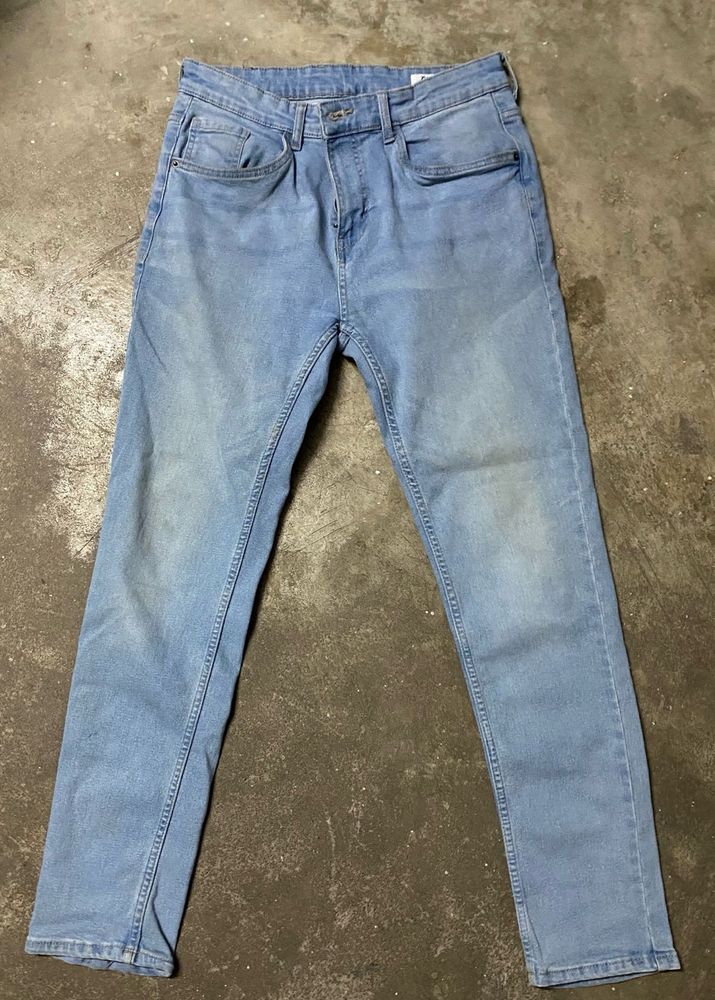 Light Wash Denim Jeans