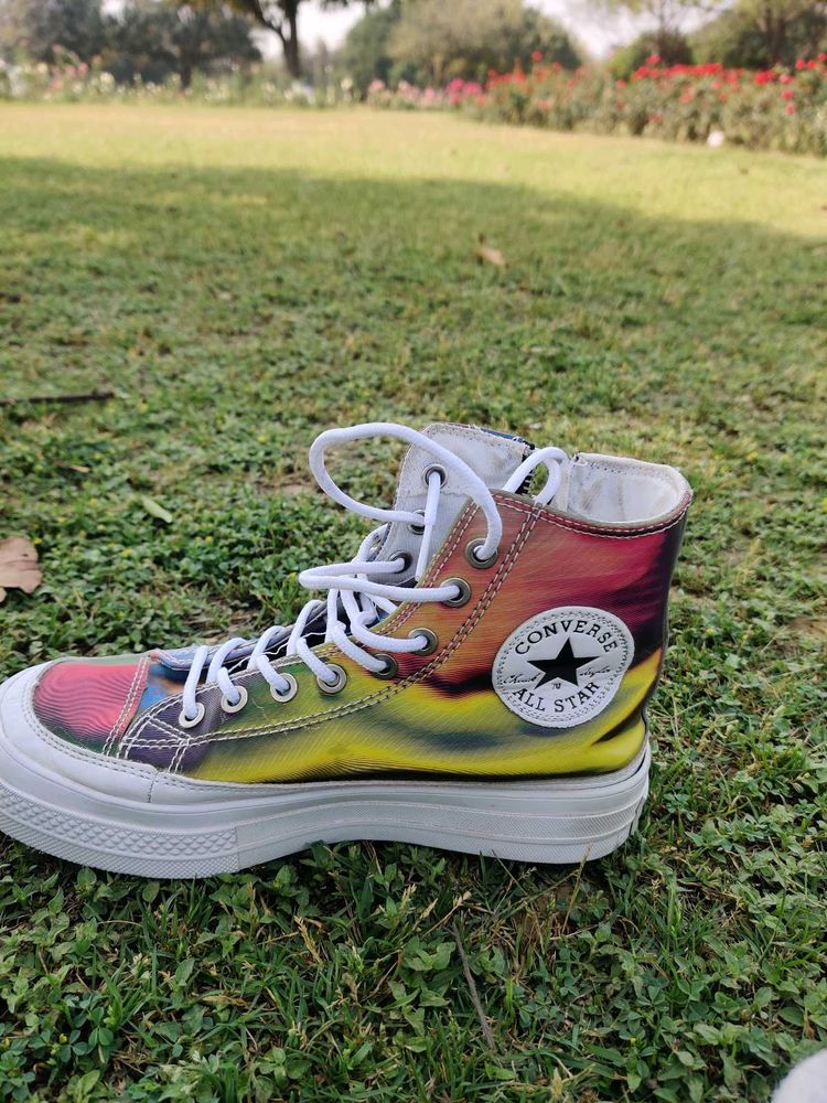 Authentic Converse Platform Shoes