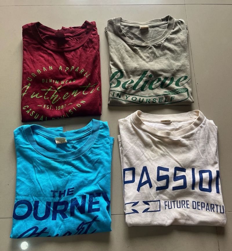 Combo 10-12 Years Boys T-shirts