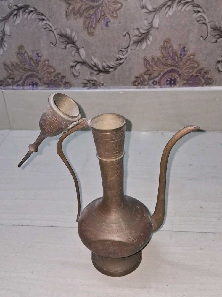 Antique Metal Pitcher