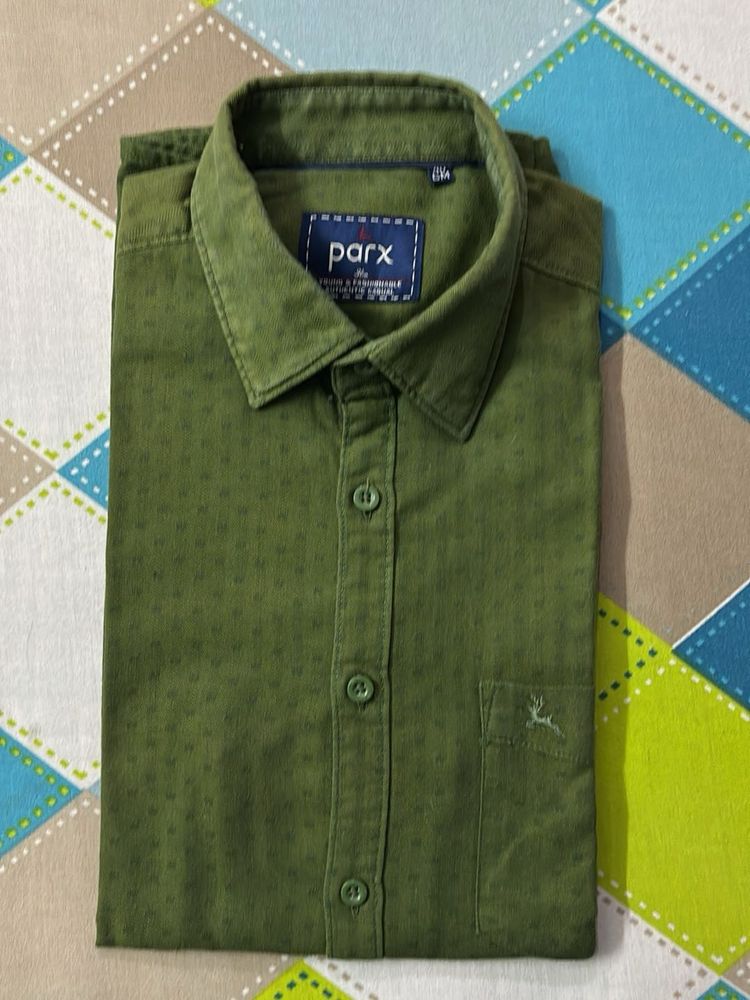 Parx Olive Green Shirt