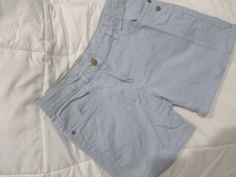 Pastel blue shorts🩵