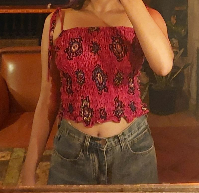 Sleevless Crop Top