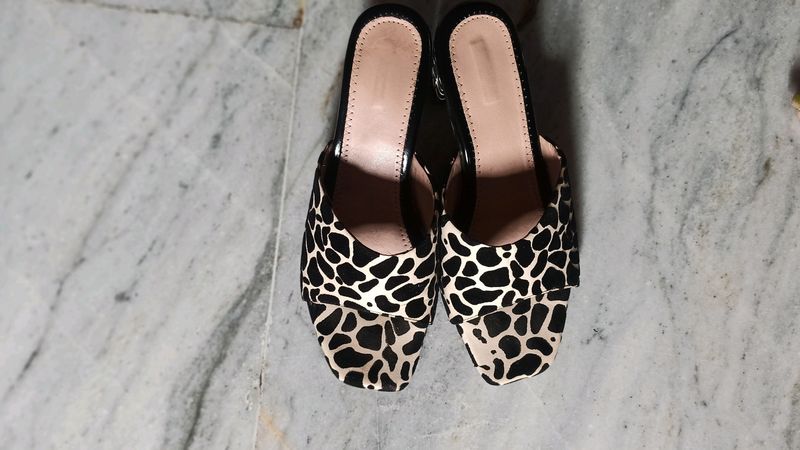Leopard Print Heels