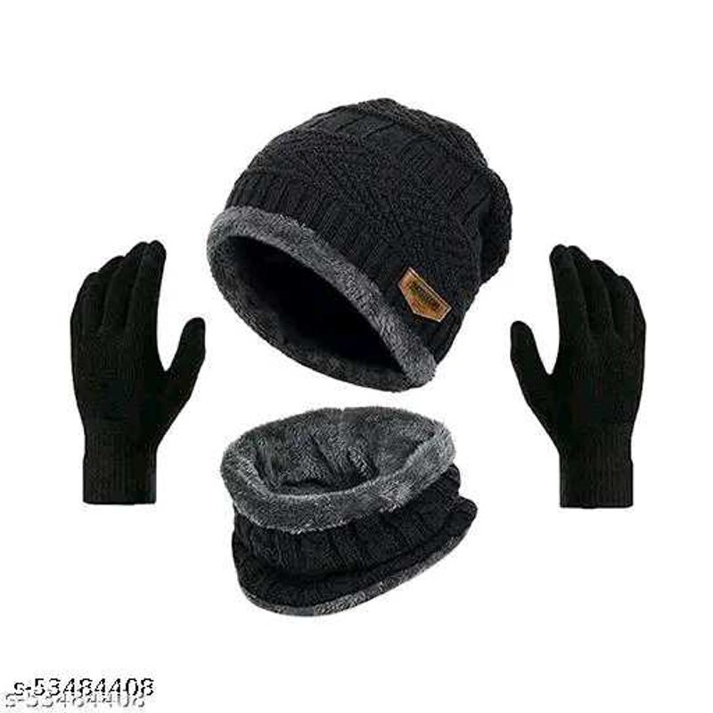 Winter Hat, Scarf &amp; Glove Set