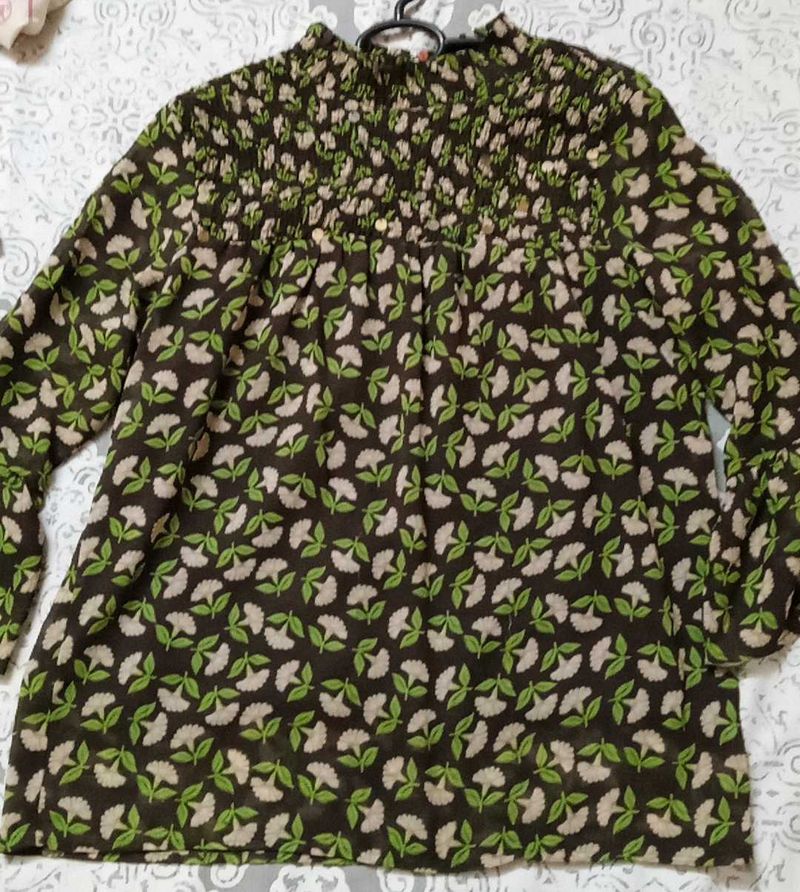Floral Print Top