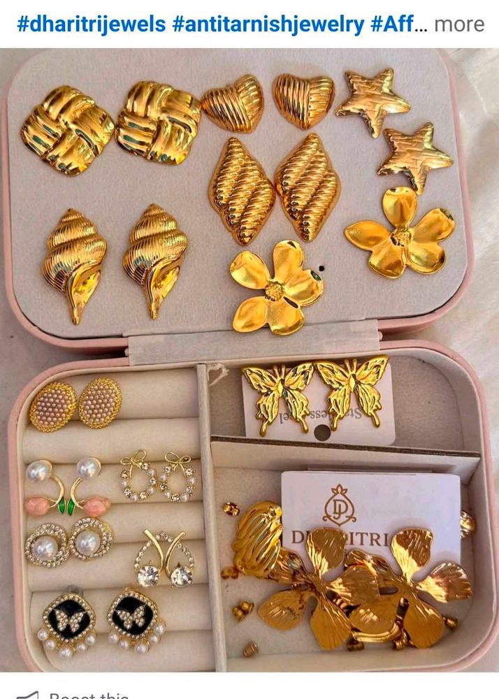 Gold Earrings Collection, Anti Tarnish Bangles, Ko