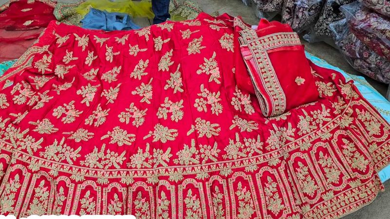 Bridal Silk Lehenga Choli