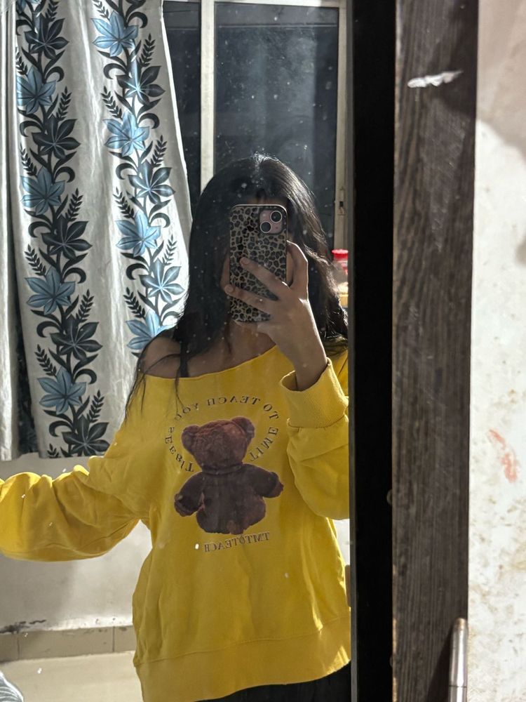 Cute Teddy Bear Sweatshirt