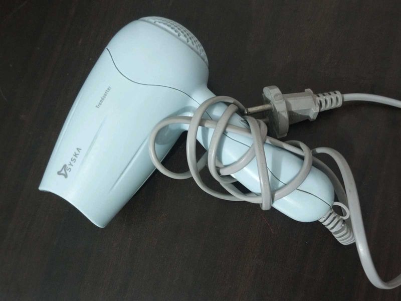 Syska Hair Dryer - Light Blue