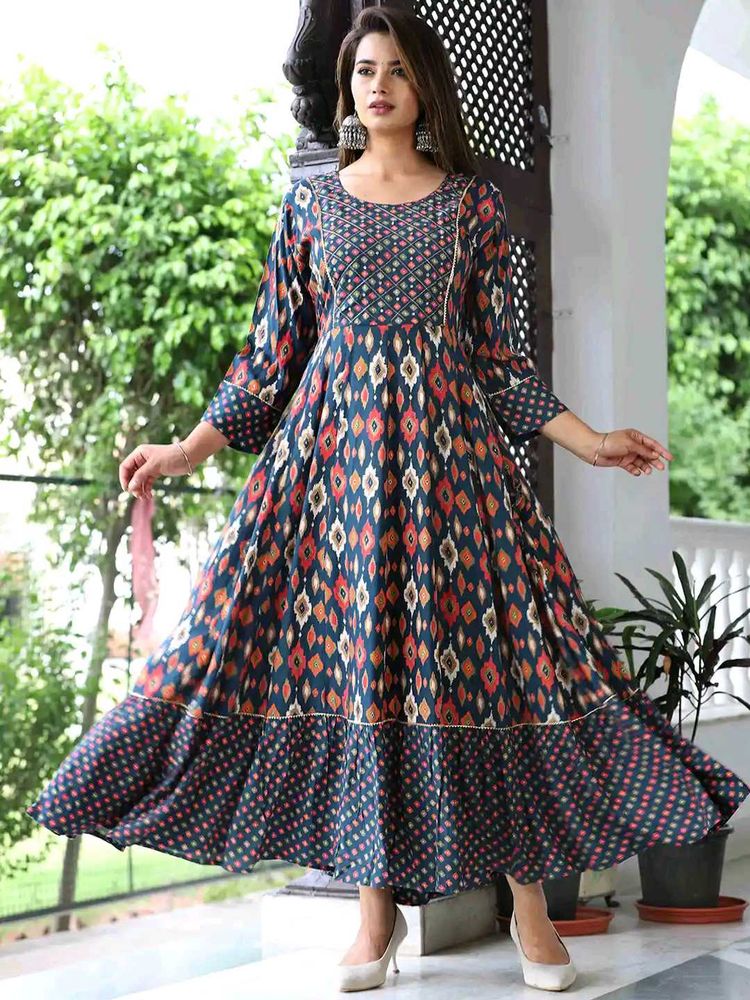 anarkali gown