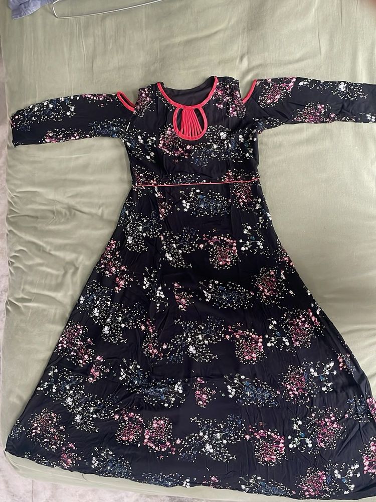 Floral Print Maxi Dress