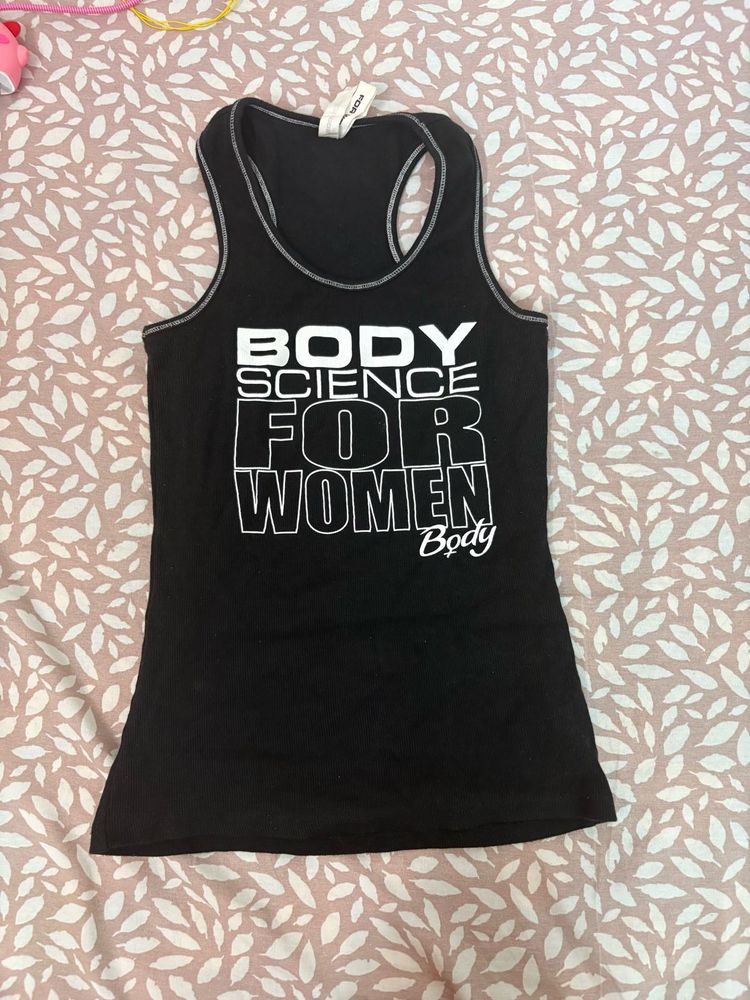 Black Body Science Tank Top