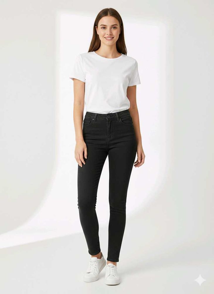 Express Black Denim Jeans