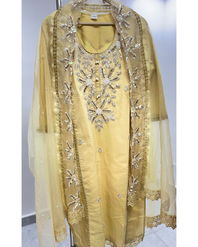 3 Piece Handwork Suit XL