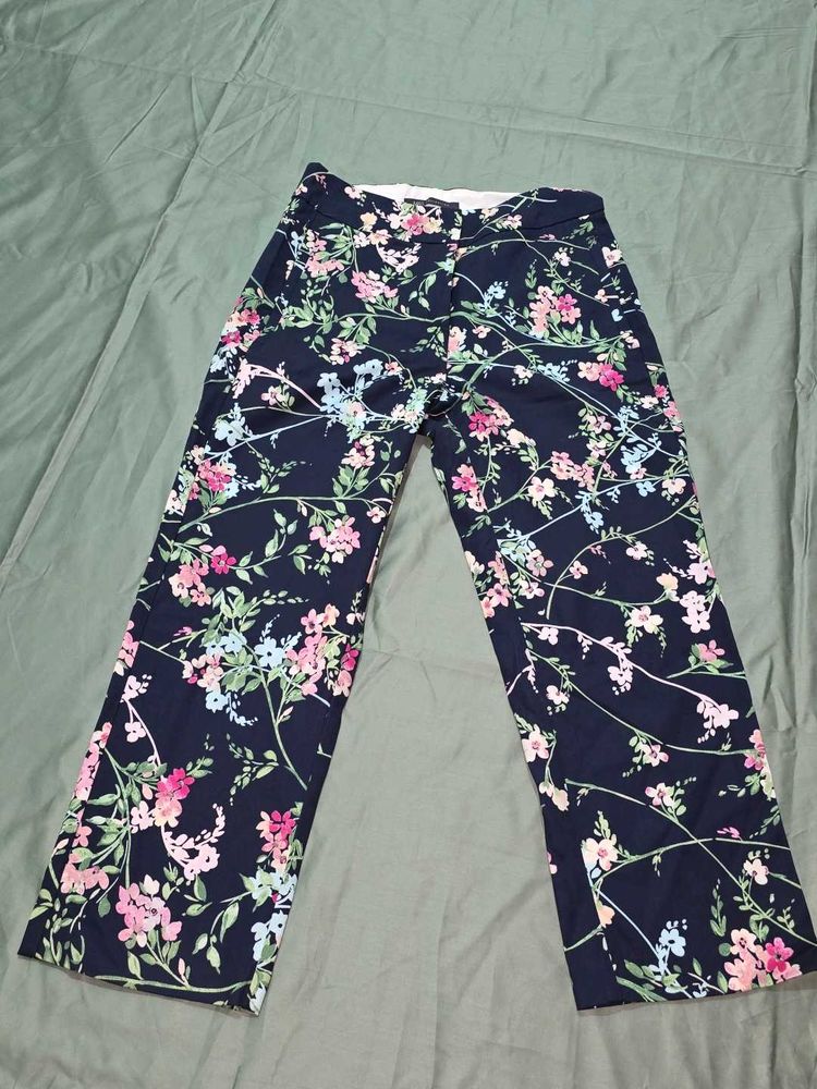 M&amp;S Floral Print Pants