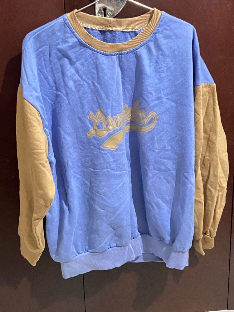 co ord set Blue &amp; Brown