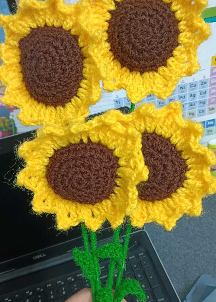 Crochet Sunflower 🌻